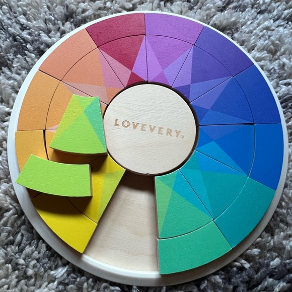 Lovevery Colorful Wooden Puzzle for Kids - Picture 6 of 6